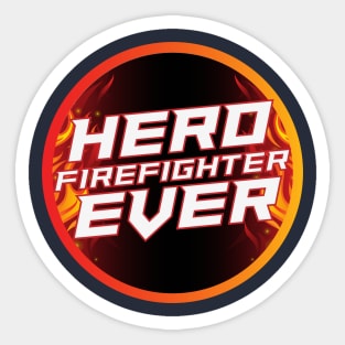 Fire Fighter Sticker